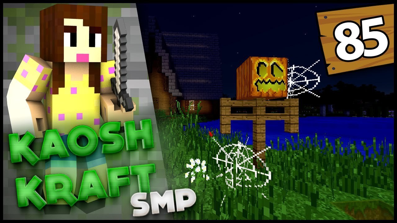 HALLOWEEN DECORATIONS!  - KaoshKraft SMP 2 - EP 85