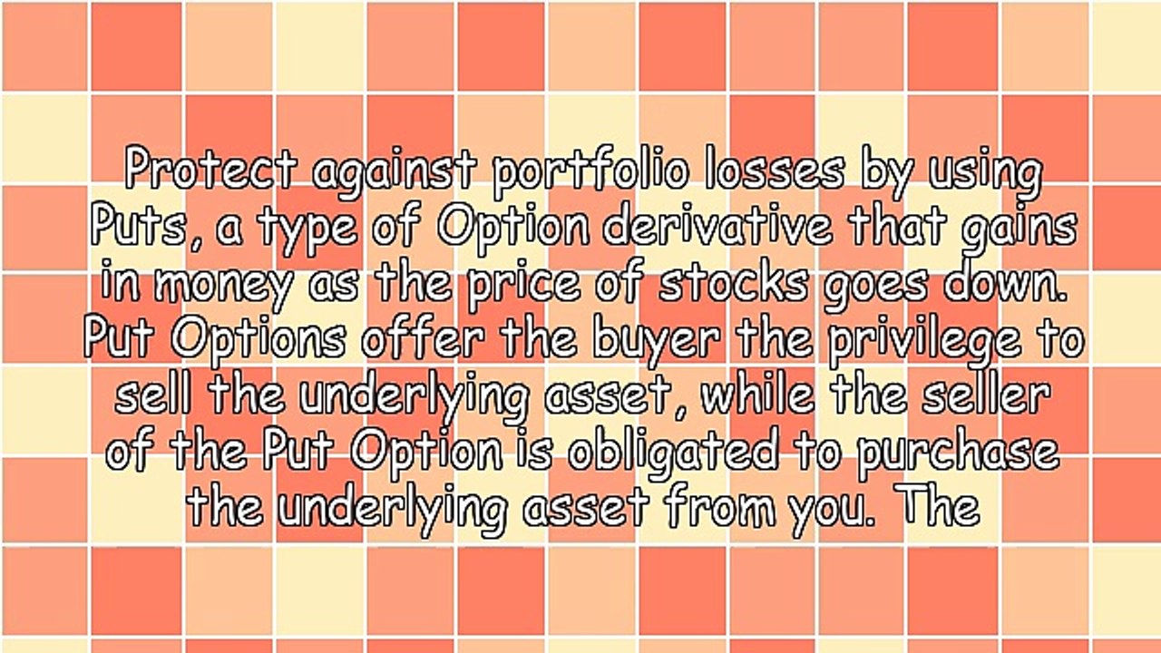 Protect Your Portfolio With Put Options