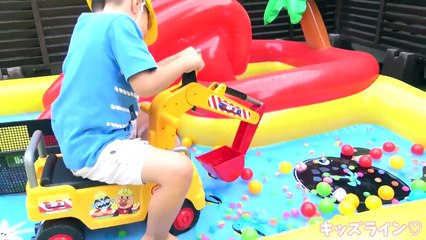 アンパンマン ショベルカー NEW元気シャベルカー 水遊び おもちゃ A