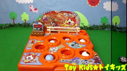 ぽぽちゃん おもちゃアニメ 妖怪ウォッチ ひゃくれつ肉球ゲームで