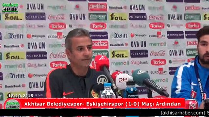 Akhisar Belediyespor, Eskişehirspor Maçı Ardından