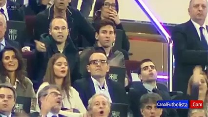 Messi ve İniesta yerinde duramadı!