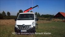 Żuraw HDS BEFARD na samochód dostawczy Renault Master