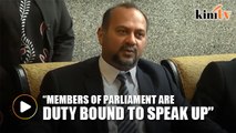 Gobind: We are elected to speak up for the people