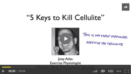 5 keys to Kill Cellulite-Anti Cellulite treatment that Works
