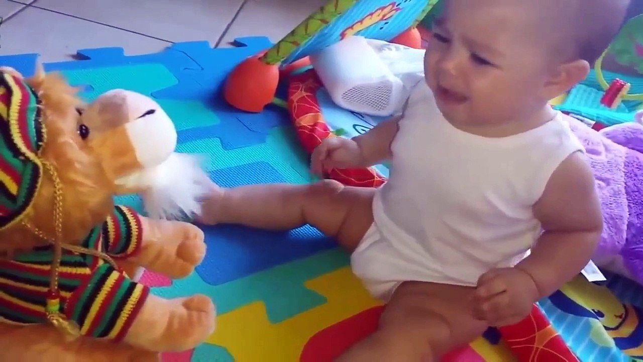 Funny Babies Scared of Toys Compilation 2015 NEW