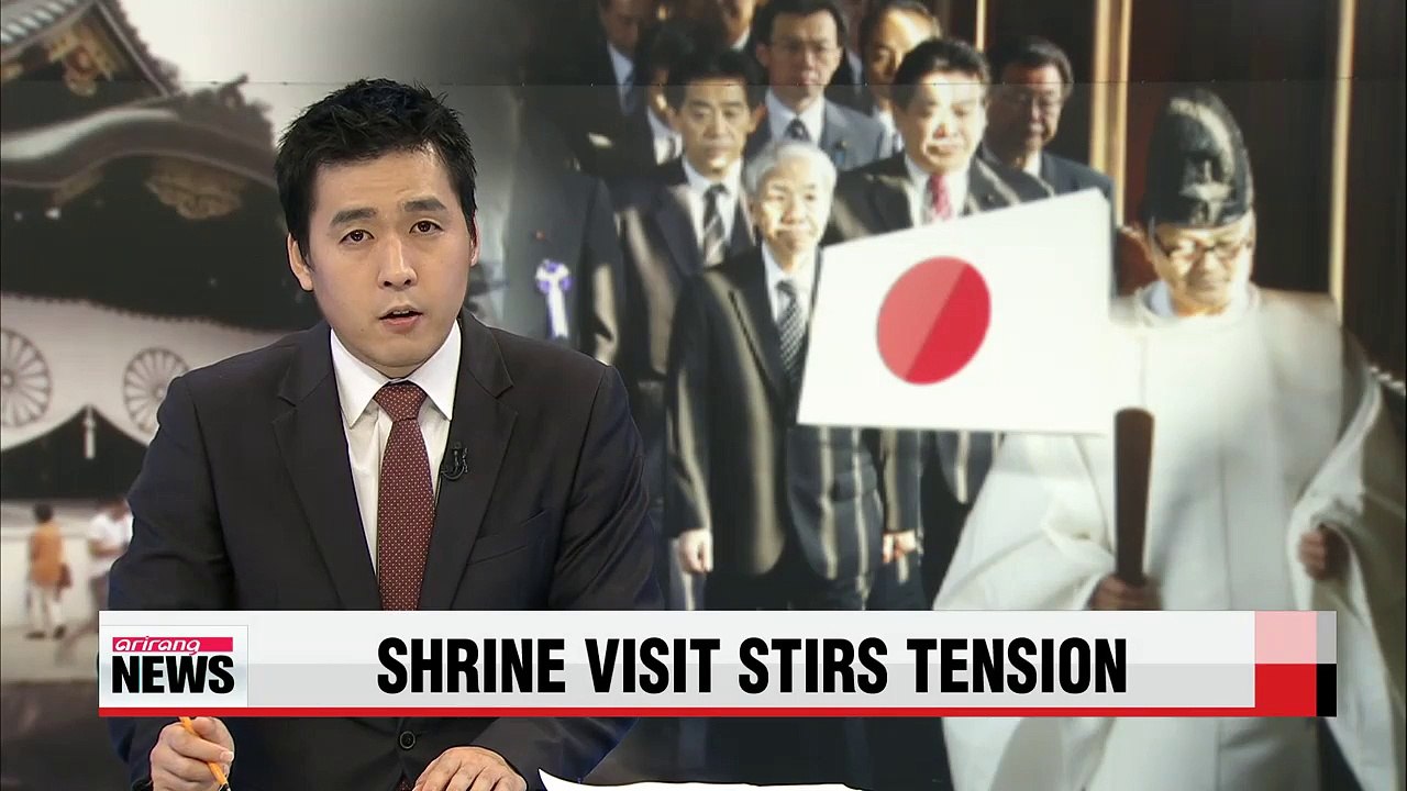 Korea condemns Japanese lawmakers for latest visit to Yasukuni Shrine