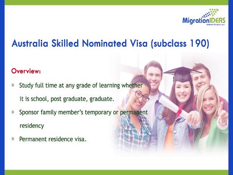 Australian Skilled Nominated visa - Migrationideas