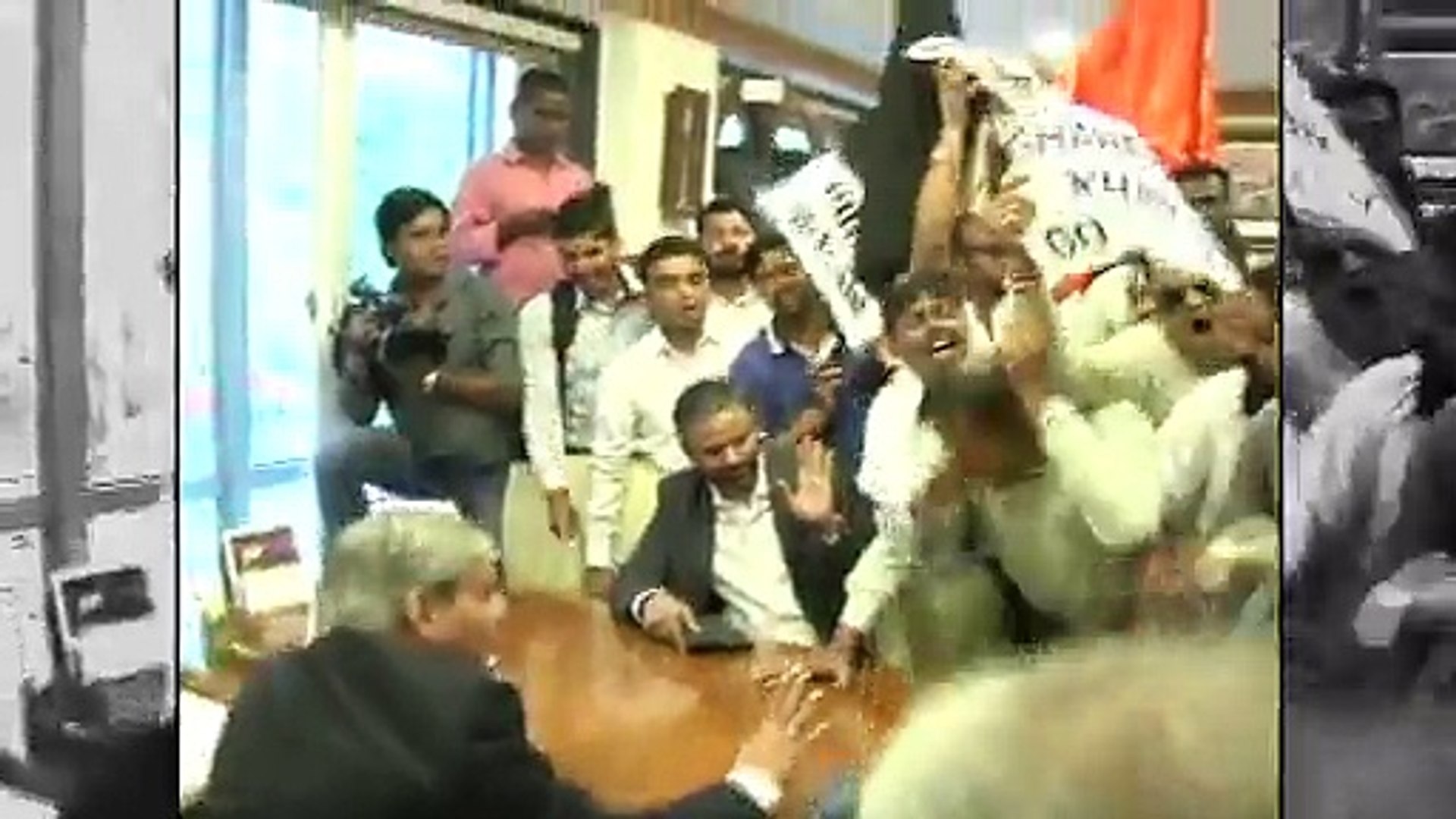 Shiv Sena Protests at BCCI office Opposes IND vs PAK Series