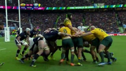 RWC Re_LIVE - Mitchell bags a brace for Wallabies
