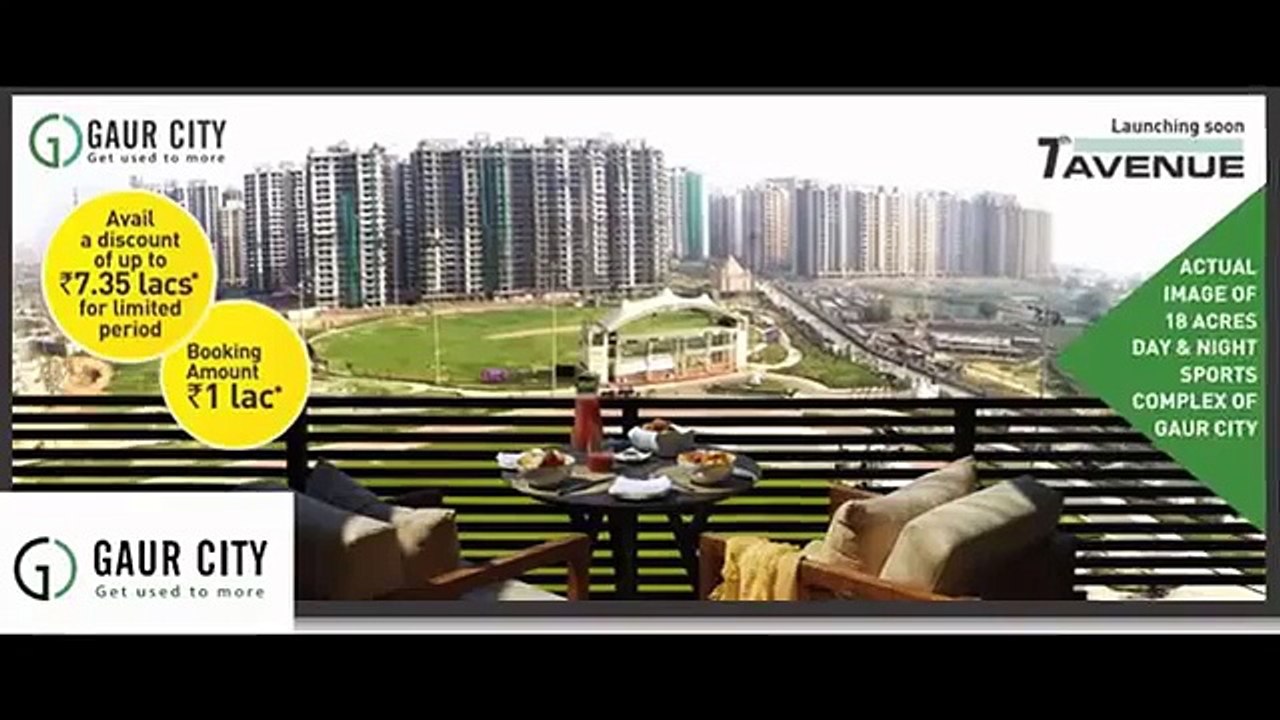 Gaur city North Avenue Flats