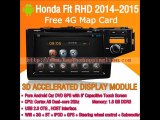 Android Auto DVD system for Honda Fit RHD 2014-2015  Car GPS Radio Bluetooth Wifi 3G Internet