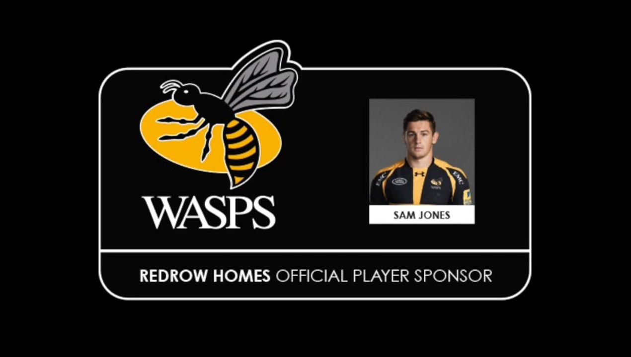 Sam Jones sponsored by Redrow Homes
