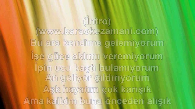 Murat Boz - Para Yok - 2009 TÜRKÇE KARAOKE