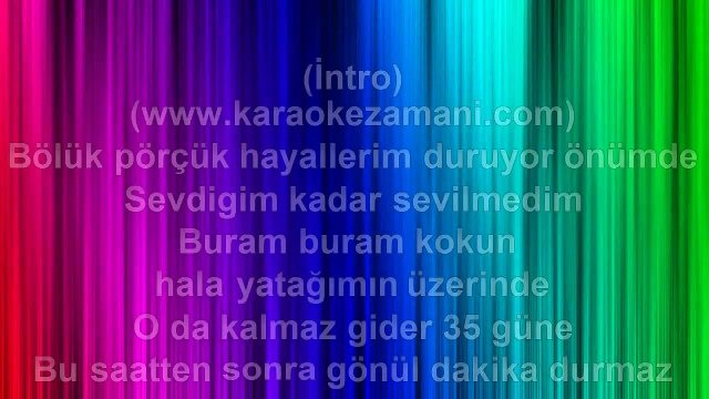 Murat Boz & Soner Sarikabadayi - İki Medeni Insan - 2009 TÜRKÇE KARAOKE