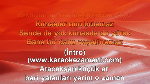 Murat Dalkılıç - Bu Nasıl Aşk - (Alaturka) - (2014) TÜRKÇE KARAOKE