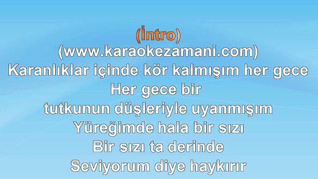 Murat Evgin - Her Gece - 1999 TÜRKÇE KARAOKE