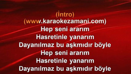 Murat Köse - Meleğim - (Düet. Sibel Yıldırım) - (2013) TÜRKÇE KARAOKE
