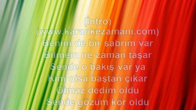 Murat Kurşun - Ben Çağırmam Geleceksin - (Düet Yıldız Tilbe) - (2014) TÜRKÇE KARAOKE