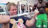 Intense Bicep Bodybuilding Workout w- Kali Muscle & Big J! _ Furious Pete