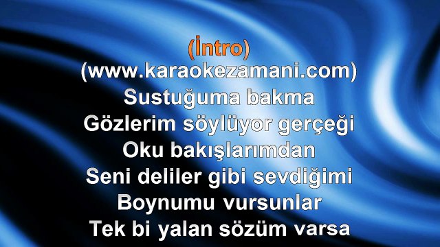 Murat Kurşun - Lafı Mı Olur - 2011 TÜRKÇE KARAOKE