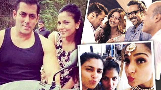Salman Khan & Sonam Kapoor 'Prem Ratan Dhan Payo' Behind The Scene Pictures!!