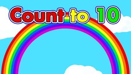 Count to 10 | 123 Counting Video, Learn the Numbers, Kindergarten Rhyme, Childrens Educat