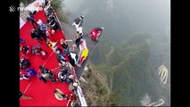 2015 World Wingsuit League held on Chinese mountain