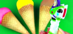 Play-Doh Ice Cream Cone Surprise Eggs Sesame Street Toy Story Spongebob My Little Pony Toy FluffyJet [Full Episode]