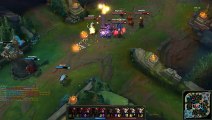 League of Legends Katarina 1 vs 5 pentakill