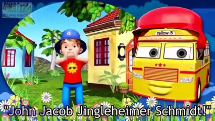 Wheels on the bus  - ABC song for baby - Nursery Rhymes - Kids Songs