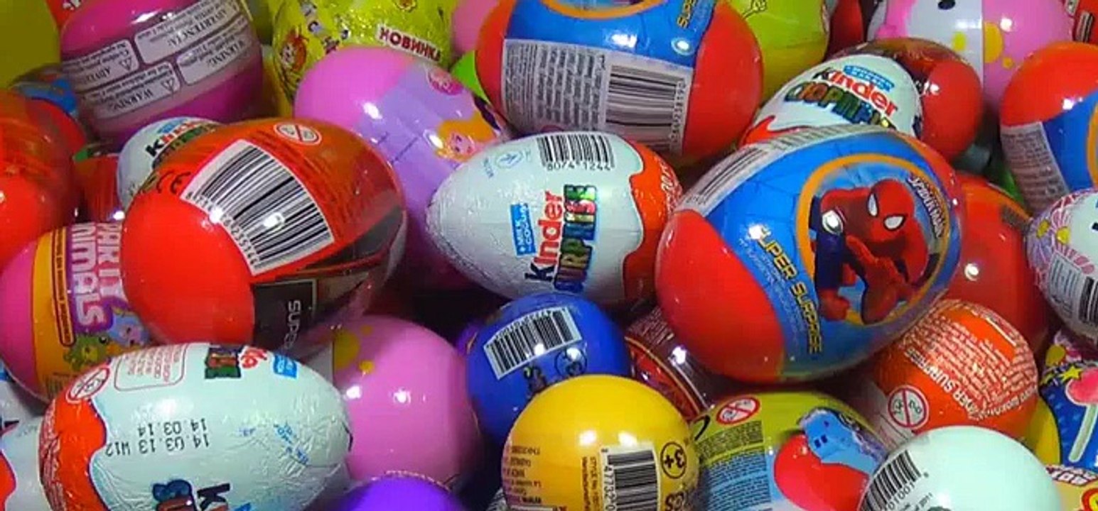 Party Animals Surprise egg! 1 of 80 Surprise eggs Kinder Surprise Eggs! [Full Episode]