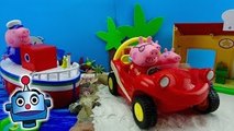 Peppa Pig Vacaciones en el mar Holiday by the Sea Playset - Juguetes de Peppa Pig