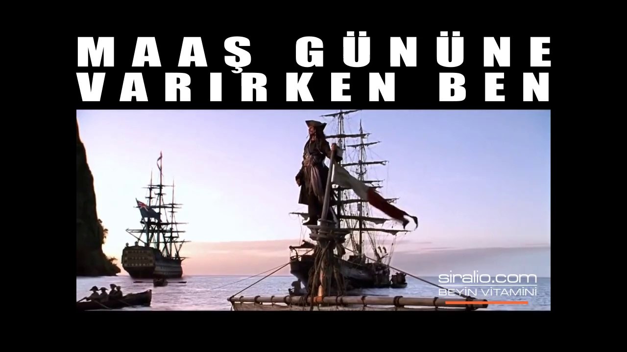 MAAŞ GÜNÜNE VARIRKEN BEN