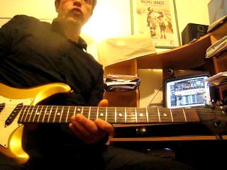 9 BLUES SIMPLE EN LA ACCORDS DE 5TE power chords