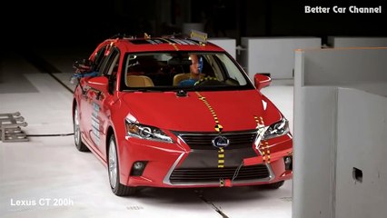 [CRASH TEST] 2016 Lexus CT 200h vs Toyota Prius