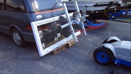 Obsługa robota do montażu okien Befard