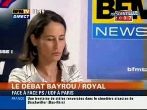 Débat discussion Segolene Bayrou Part 1