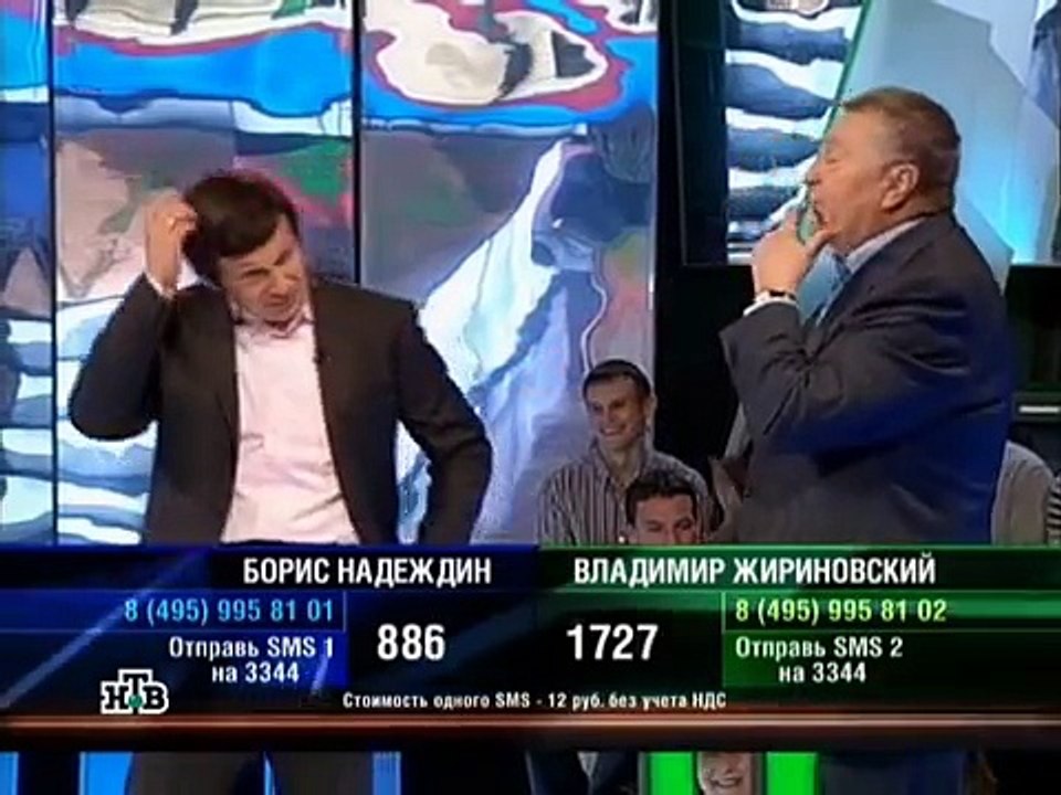 К барьеру. Жириновский vs Надеждин (18.12.2008.)