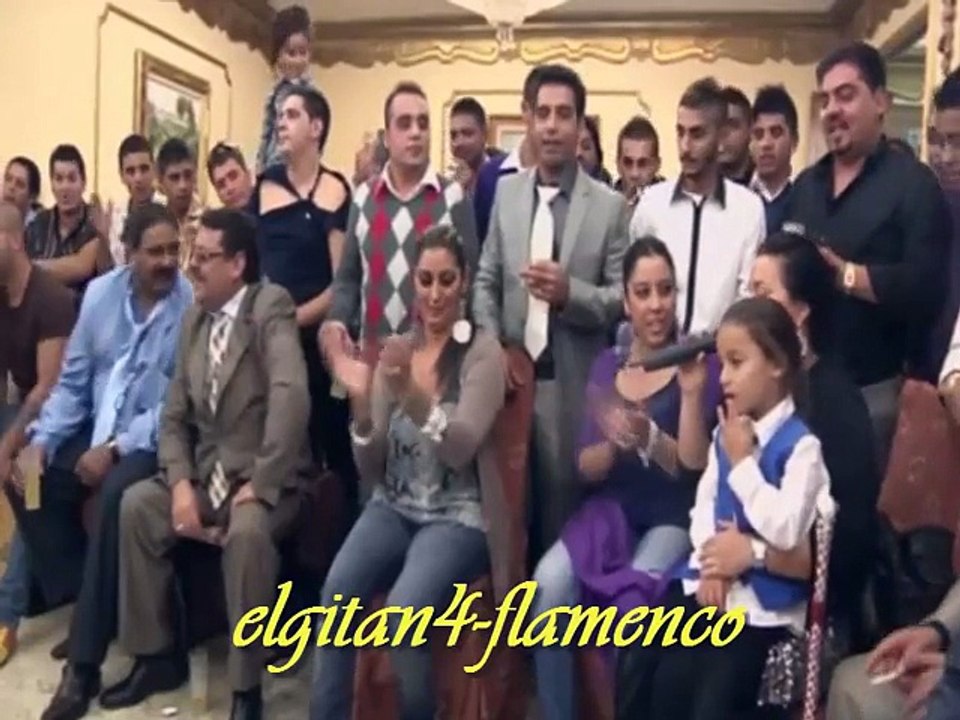 Gitana cantando en una boda gitana