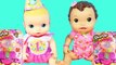 Baby Alive Dolls Get SHOPKINS Fluffy Baby - Happy Birthday Baby Alive Doll Toy Unboxing Vi