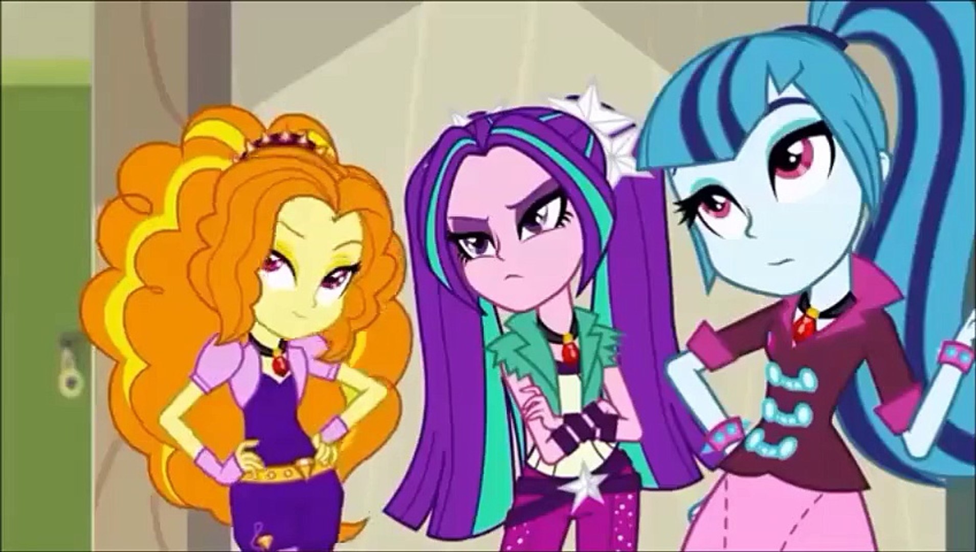 The Dazzlings" Plays With Sunset's Emotions - MLP: Equestria Girls -  Rainbow Rocks! [HD] - video Dailymotion