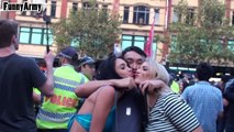 How to Kiss Girls in 5 Seconds (Fastest way to Kiss Strangers) Kissing Pranks Social Exper