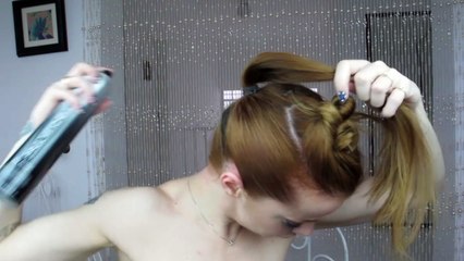 Julia Petit passo a passo rabo torcido Cabelo