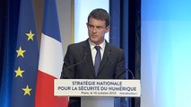 Manuel Valls présente la stratégie nationale pour la sécurité du numérique