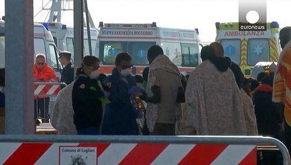 Mehr als 600 gerettete Flüchtlinge in Italien eingetroffen