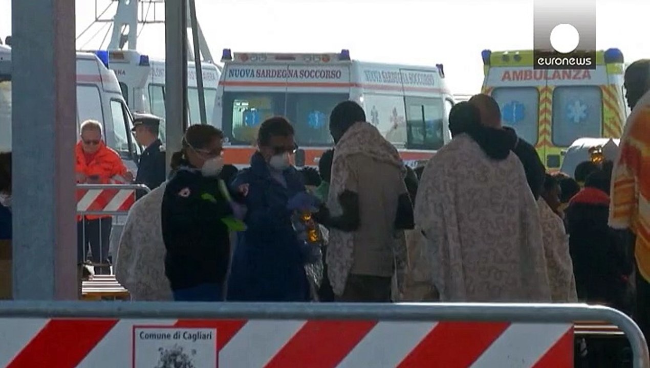 Mehr als 600 gerettete Flüchtlinge in Italien eingetroffen