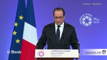 Pour François Hollande, l’alternative « c’est la rénovation du modèle social ou sa disparition »