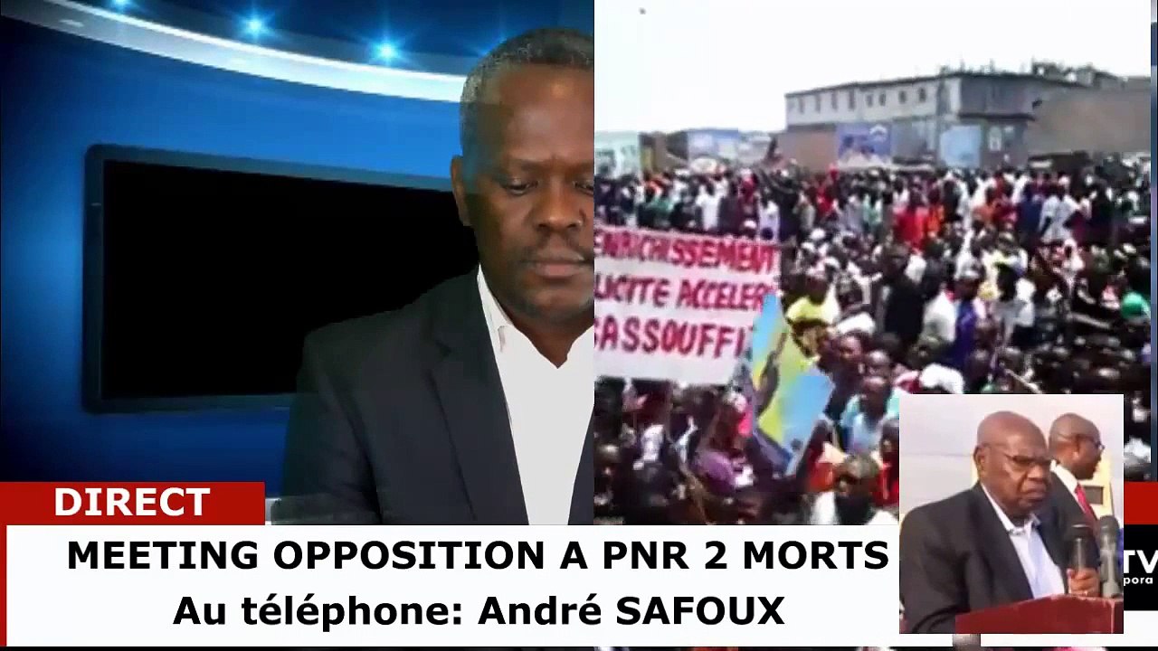 LIVE Meeting de Pointe-Noire  réactions de M SAFOUX ANDRE ET KTK