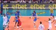 Balle de match Earvin Ngapeth en finale de l'Euro de Volley